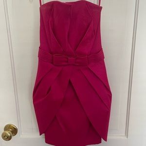 Strapless Cache dress